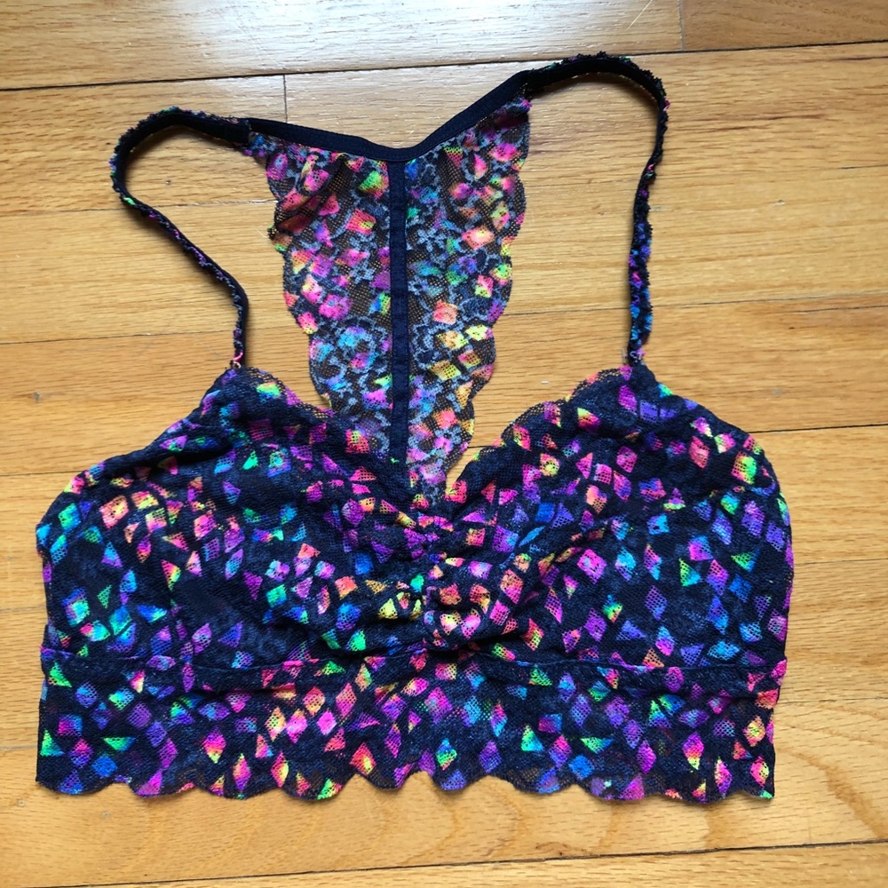Victoria’s Secret PINK neon bralette